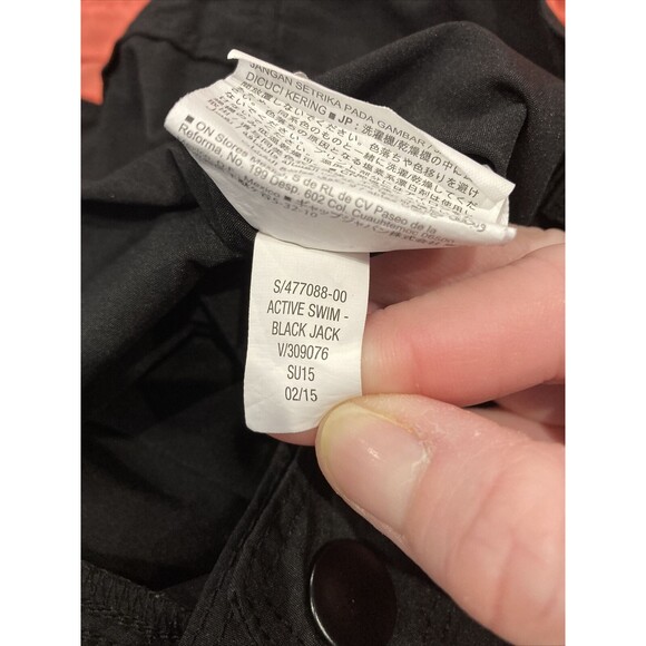 Old Navy Active Shorts Mens Size large Swim Blue Black Trunks 2 Pairs - Picture 9 of 10